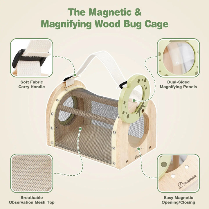 Wooden Bug Catcher Kit for Kids 