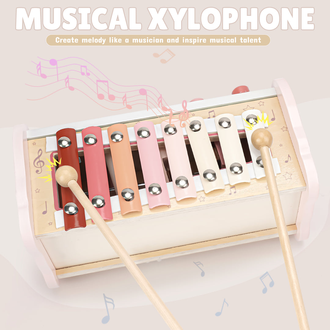 Joyreal Montessori Musical Hammer Set – Gift for 1+ Year Olds