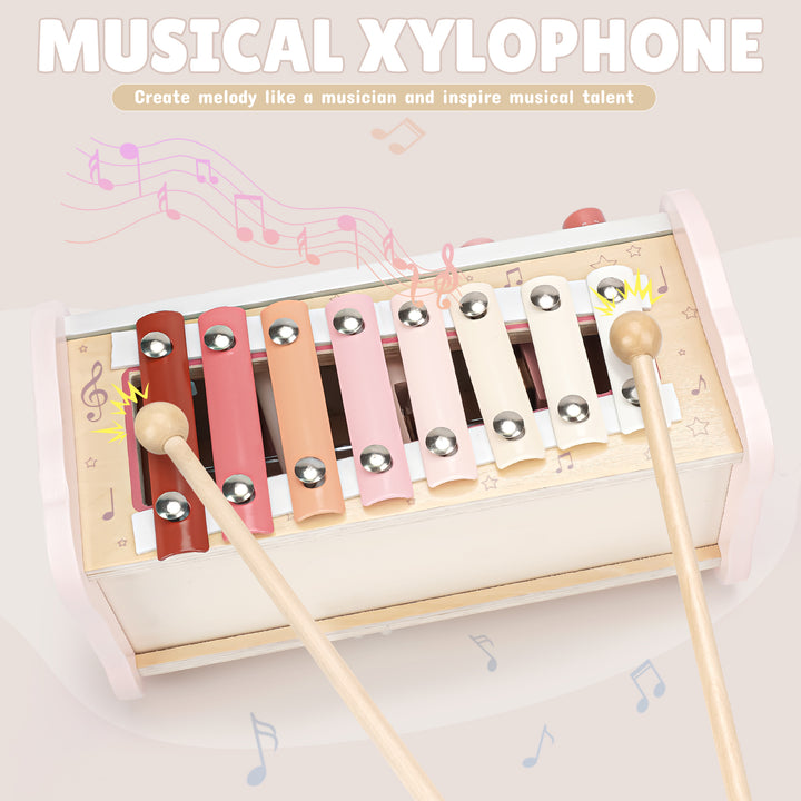 Joyreal Montessori Musical Hammer Set – Gift for 1+ Year Olds