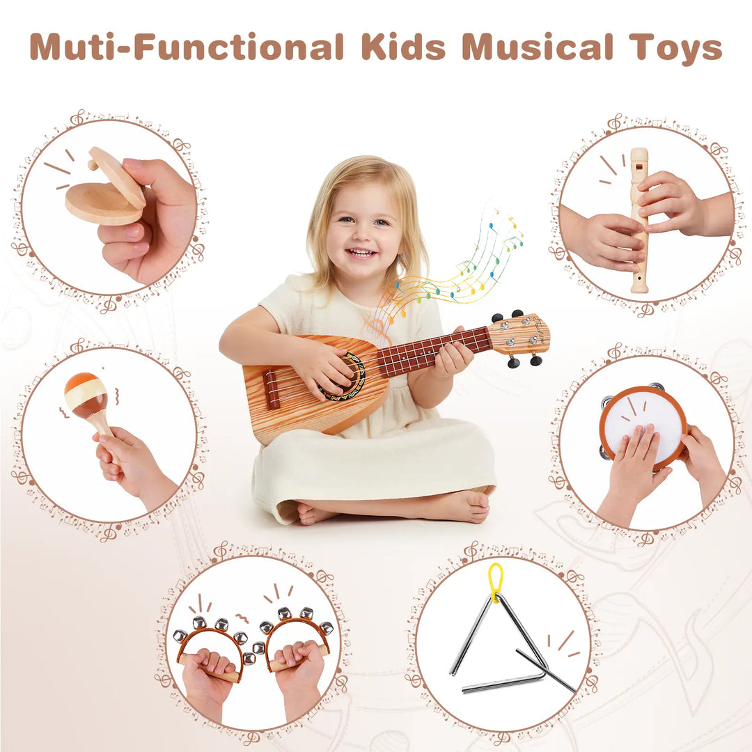 Kids Guitar Set for 2 3 Year Olds 