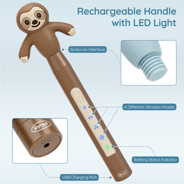 FaceBuzz Rechargeable Oral Facial Massager for Kids