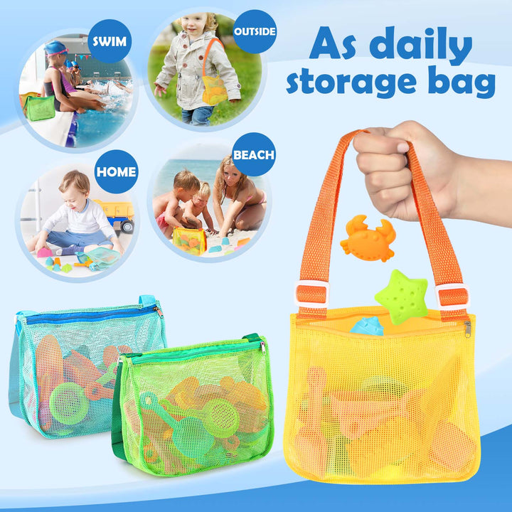 30PCS Collapsible Beach Toys Set for Kids Ages 3–10