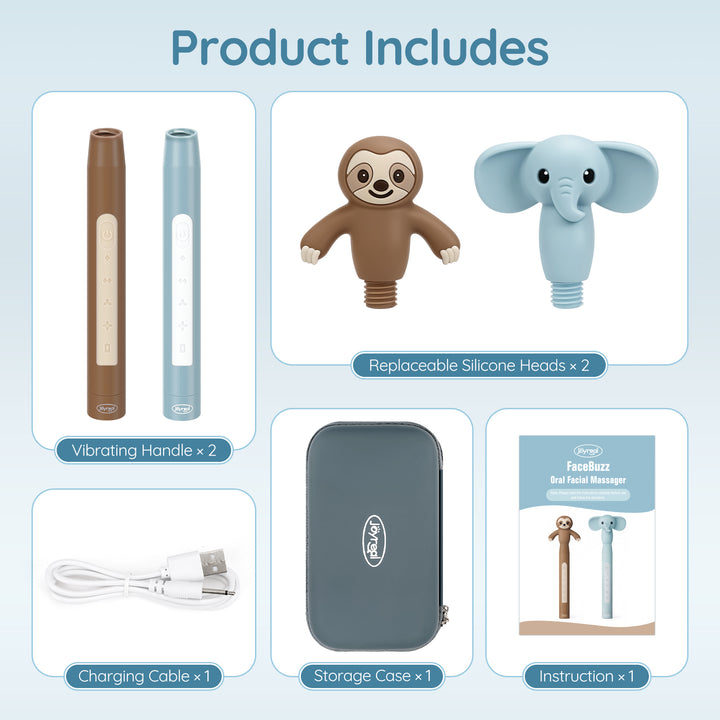 FaceBuzz Rechargeable Oral Facial Massager for Kids