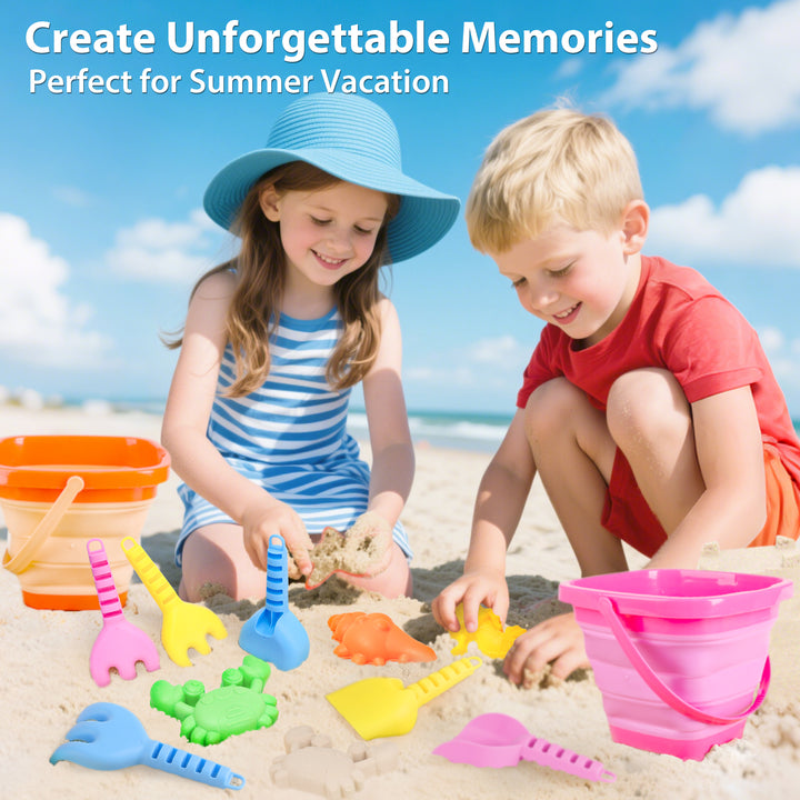 Sand Castle Beach Toys for Kids 3–10