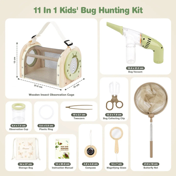 Wooden Bug Catcher Kit for Kids 