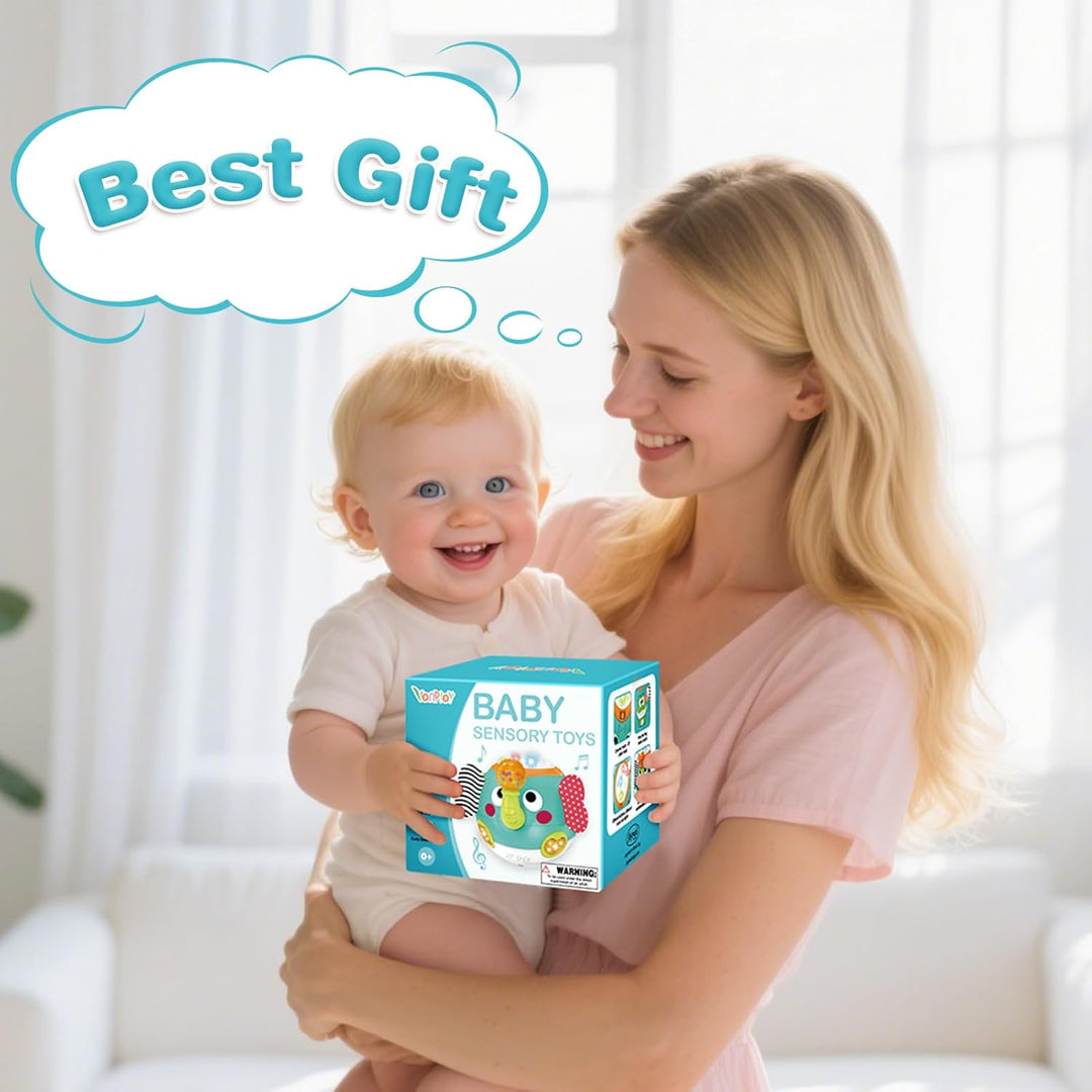 Musical Crawling Elephant Baby Toy 