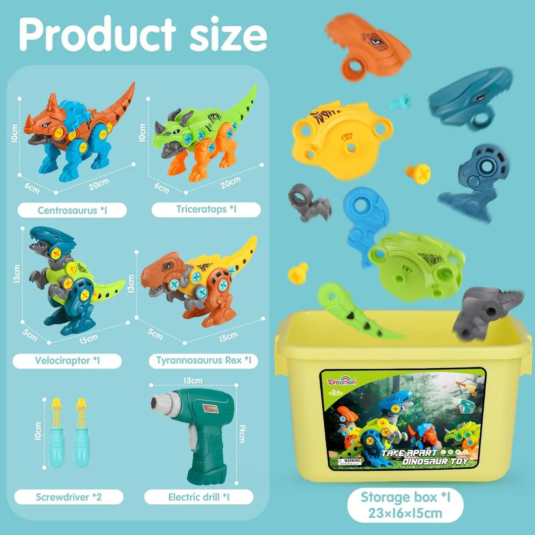 Dreamon Take Apart Dinosaur Toys 