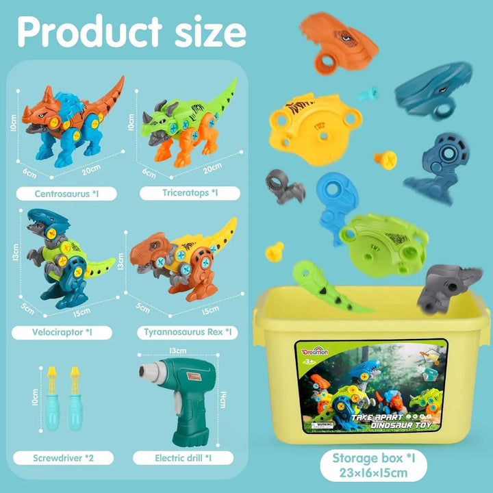 Dreamon Take Apart Dinosaur Toys 