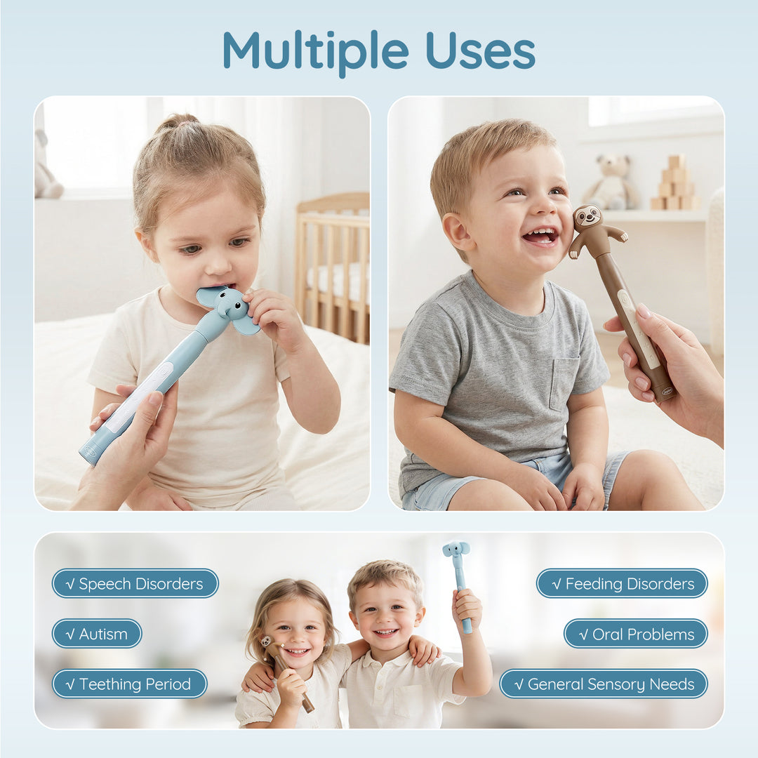 FaceBuzz Rechargeable Oral Facial Massager for Kids