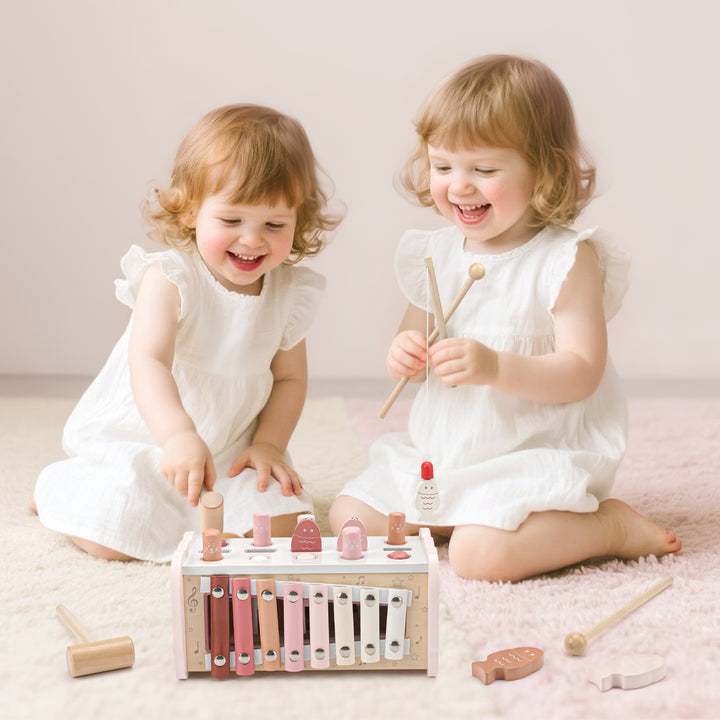 Joyreal Montessori Musical Hammer Set – Gift for 1+ Year Olds