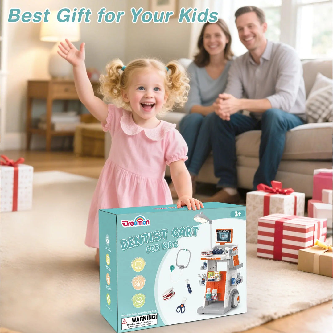 Doctor pretend play kit for toddlers 