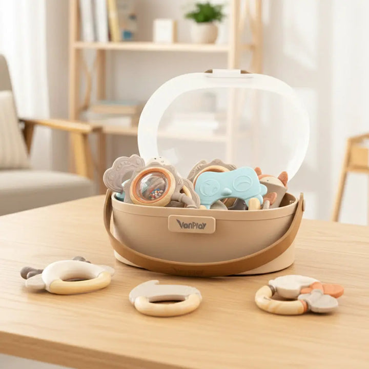 Teething Toys for Babies 0-6 Months 