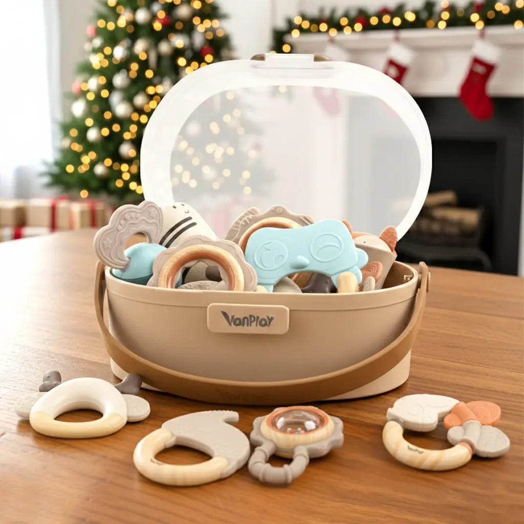 Teething Toys for Babies 0-6 Months 