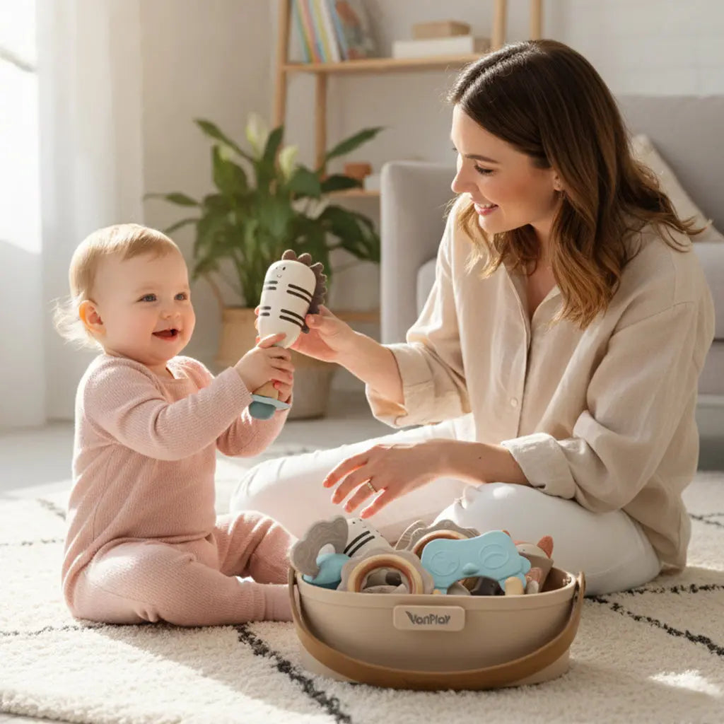 Teething Toys for Babies 0-6 Months 