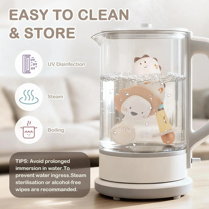 Baby Rattles and Teething Toys Set for Newborns 0–6 Months 