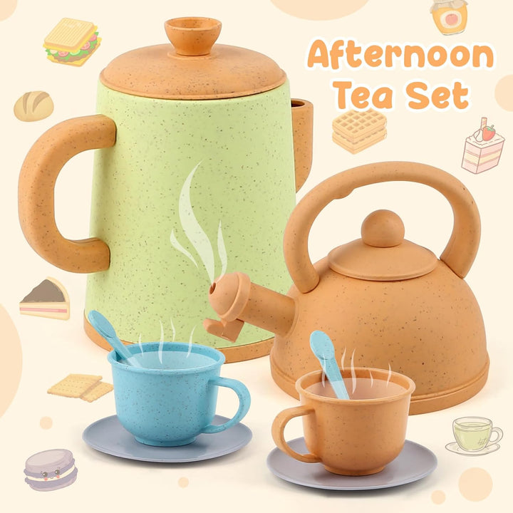 Kids Play Kitchen Set – Pretend Cooking Toys with Pots, Pans & Utensils for Toddlers