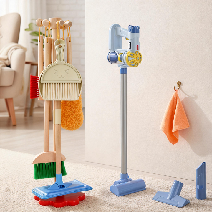 Real Working Vacuum for Kids Cleaning Play