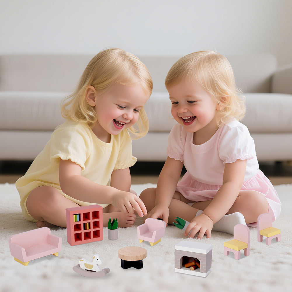 wooden dollhouse kits