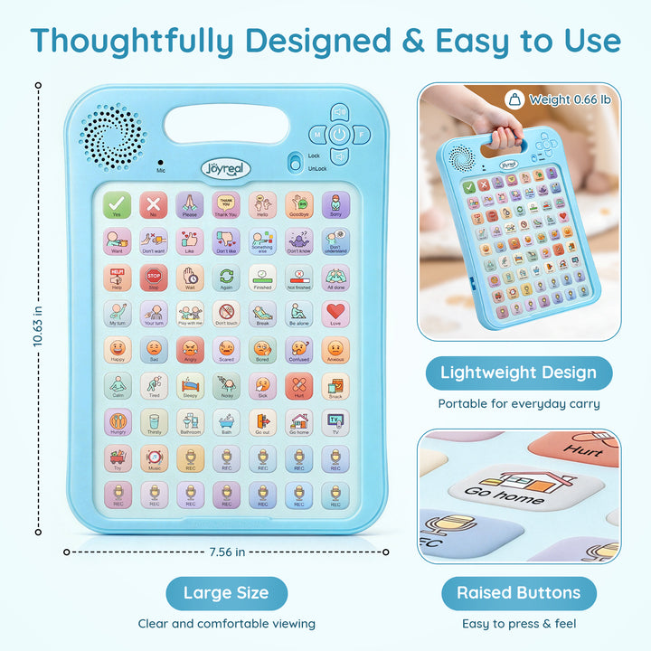 EasyPress 63-Button AAC Communication Device