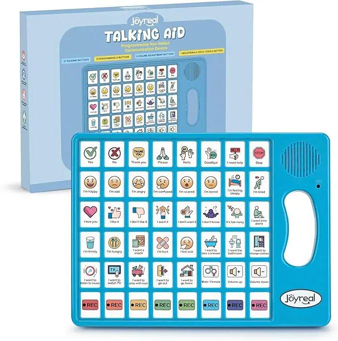 Plus AAC Communication Board for Speech Support Language Learning 
