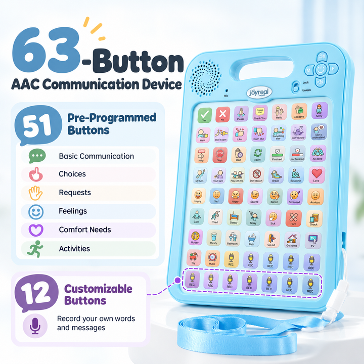 EasyPress 63-Button AAC Communication Device