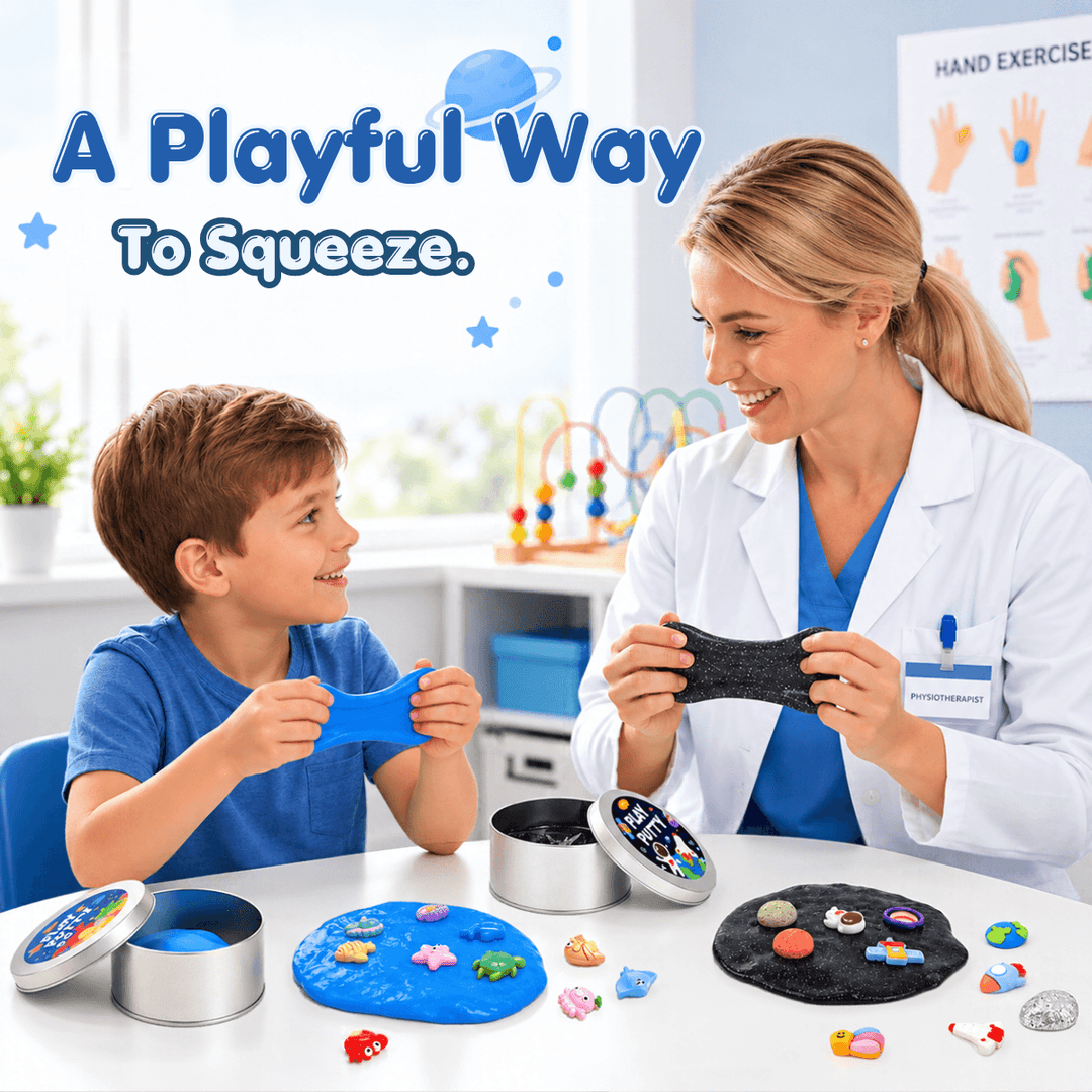 Cosmic Tide Sensory Therapy Putty Set, 2 Packs