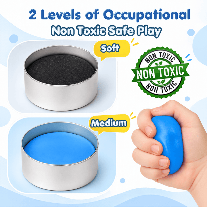 Cosmic Tide Sensory Therapy Putty Set, 2 Packs