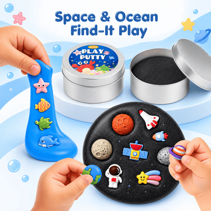 Cosmic Tide Sensory Therapy Putty Set, 2 Packs