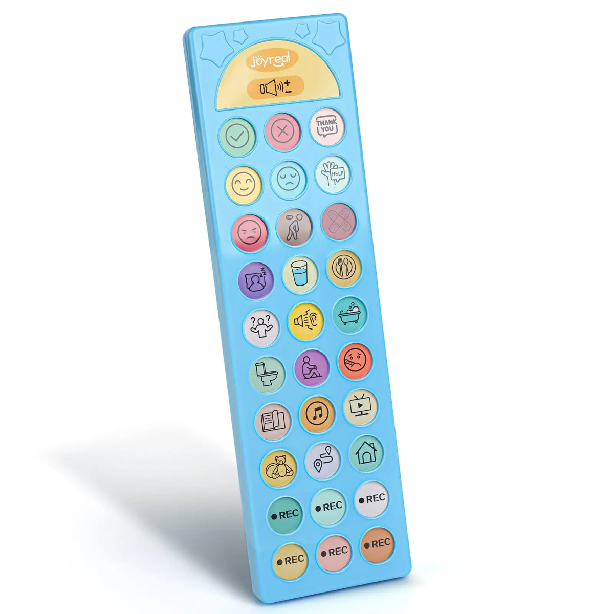 Color:blue Aac AAC Device for Autism & Speech Therapy | 24 Buttons + Programmable ...