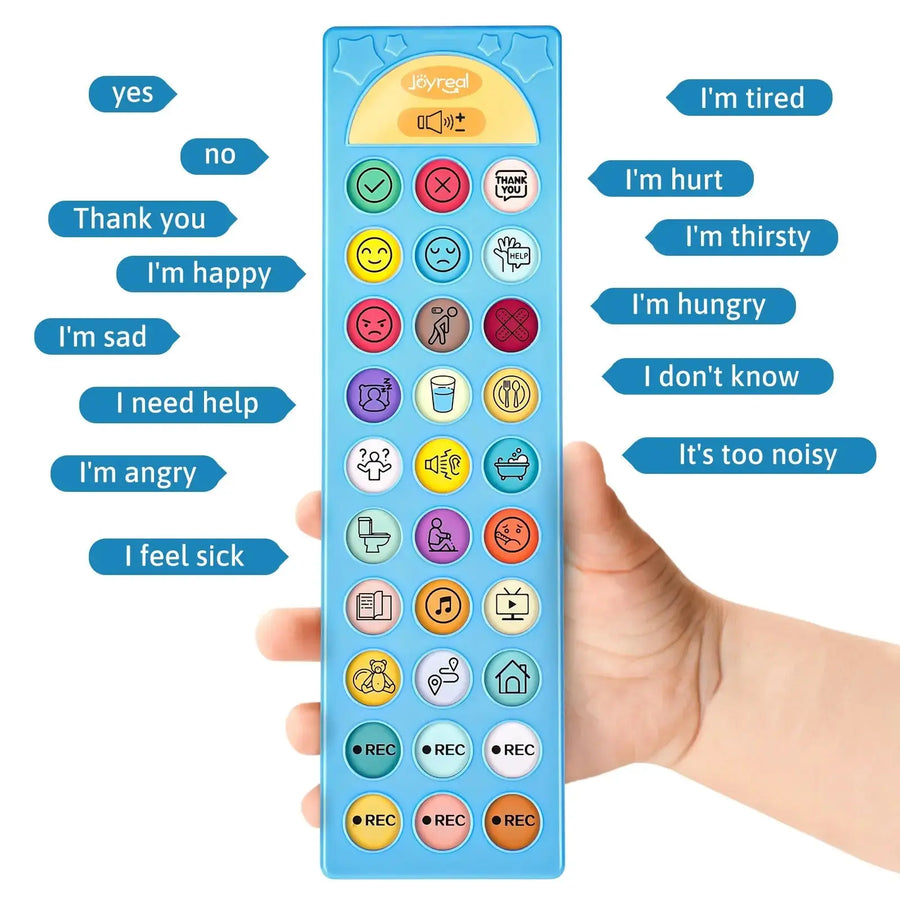 AAC Device for Autism & Speech Therapy | 24 Buttons + Programmable ...