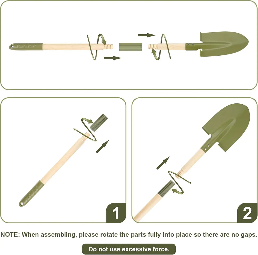 Kids Gardening & Bug Catcher Kit with Wheelbarrow for Ages 3+ 