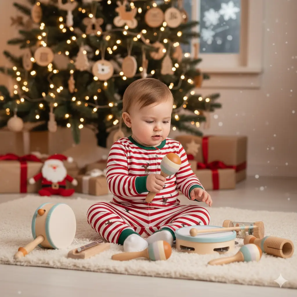 Wooden Montessori Instruments for Toddlers 