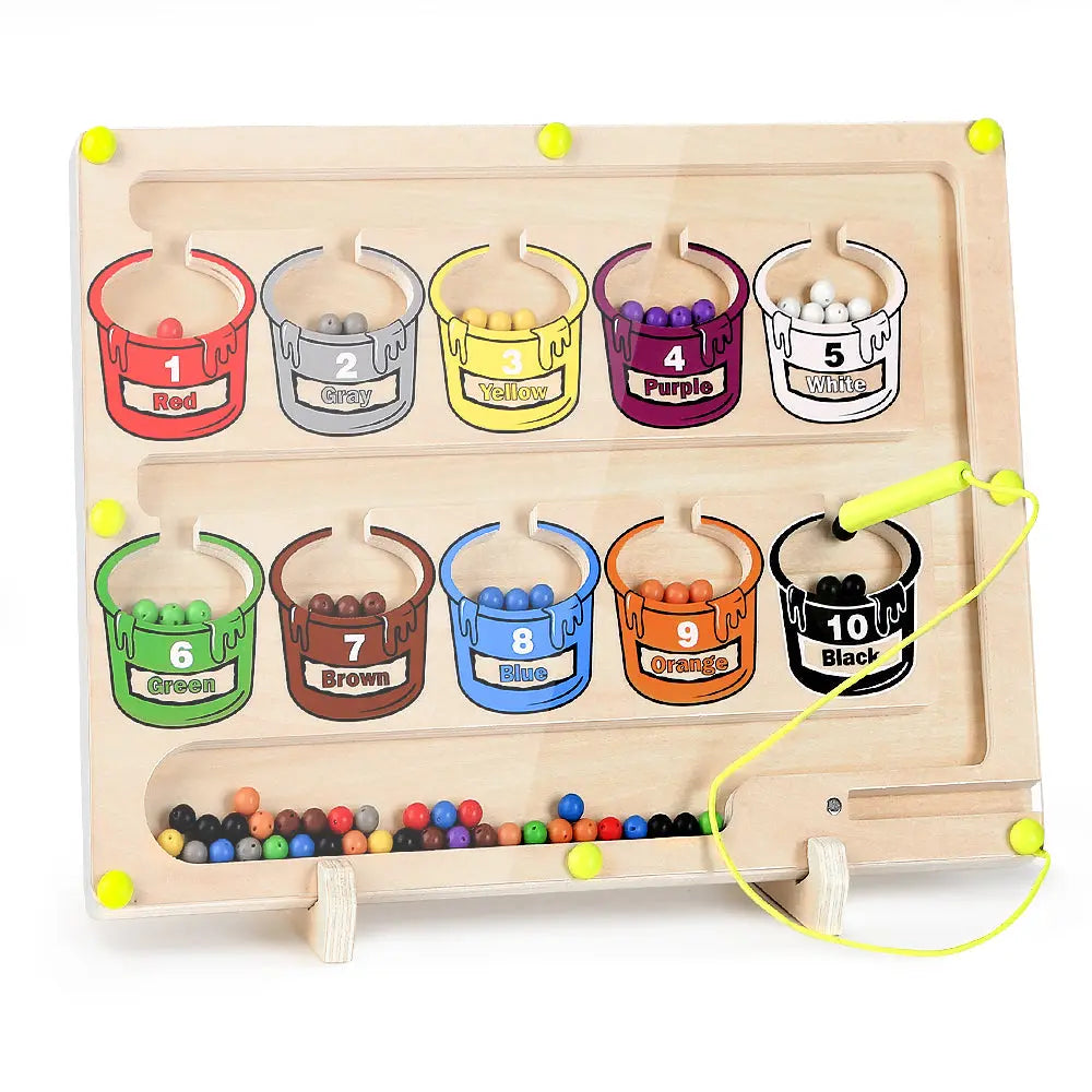 Magnetic Number Maze Toddlers