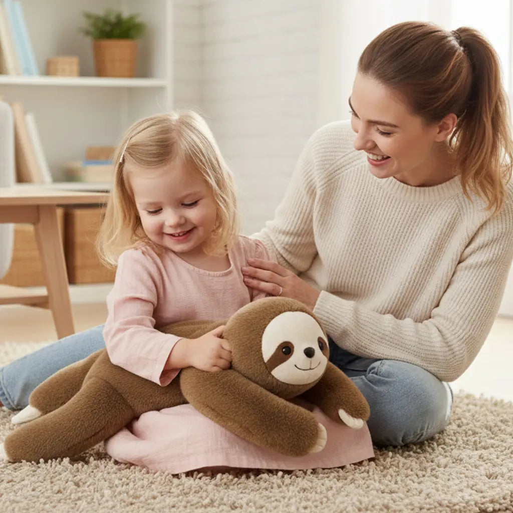 Sloth Doll Weighted Sensory Toys for reducing anxiety & improving focus 