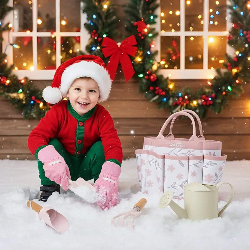 Gardening Tool Set for Kids Outdoor Play 