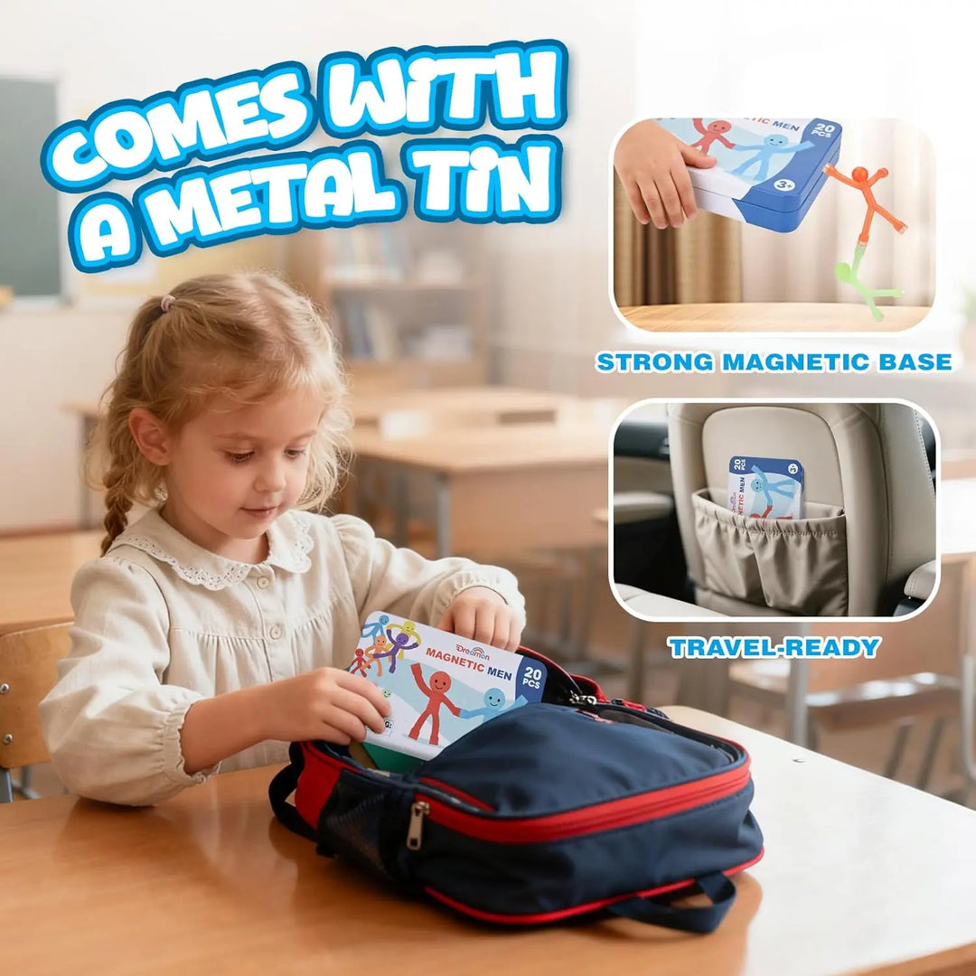 20 PCS Magnetic Travel Toys for Kids Ages 3+ 