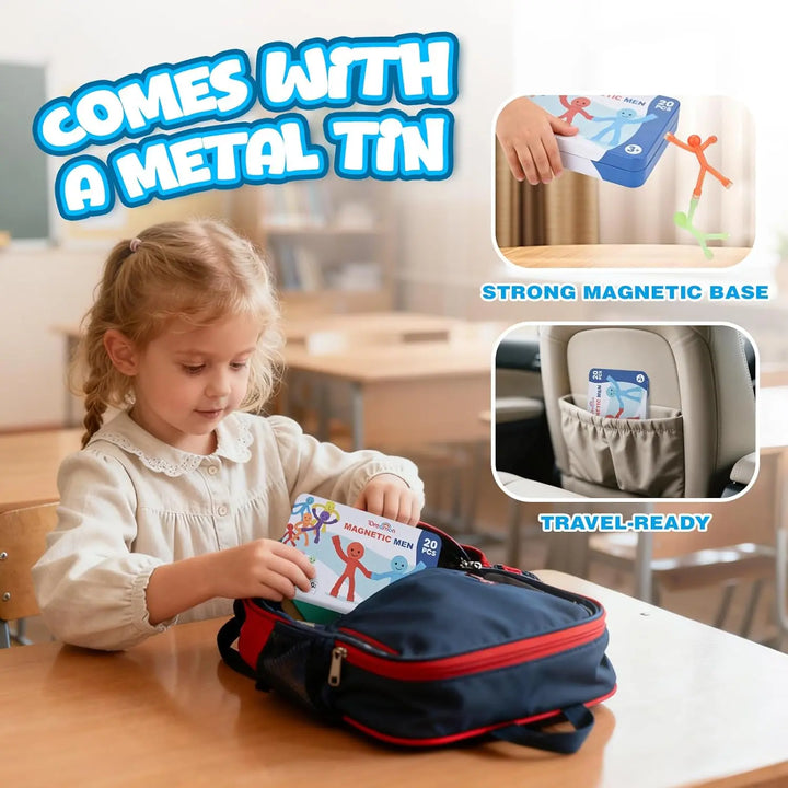 20 PCS Magnetic Travel Toys for Kids Ages 3+ 