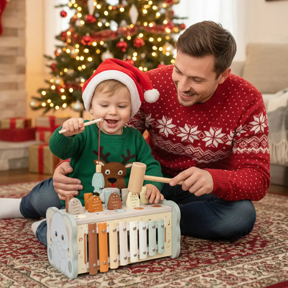 Xylophone and Fishing Game Sensory Set for Kids 