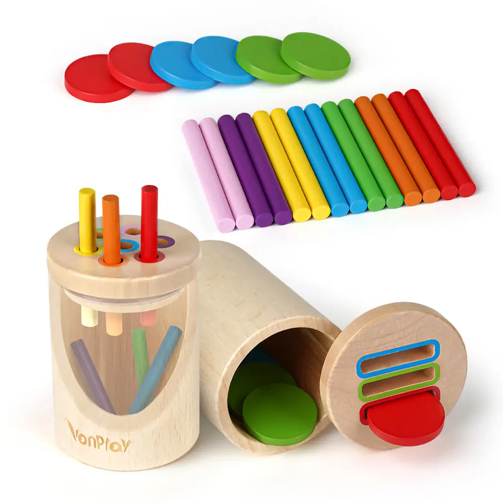 Color Matching Montessori Set for 1 Year Olds 