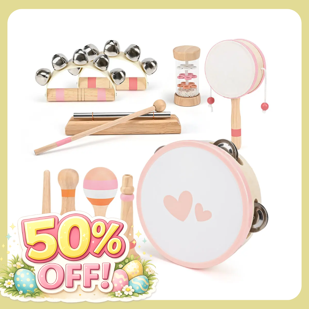 Wooden Montessori Instruments for 2-3 Year Old Girls 