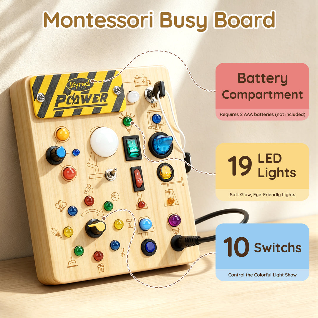 Travel Busy Board for Toddlers