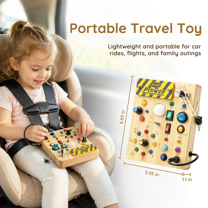 Travel Busy Board for Toddlers
