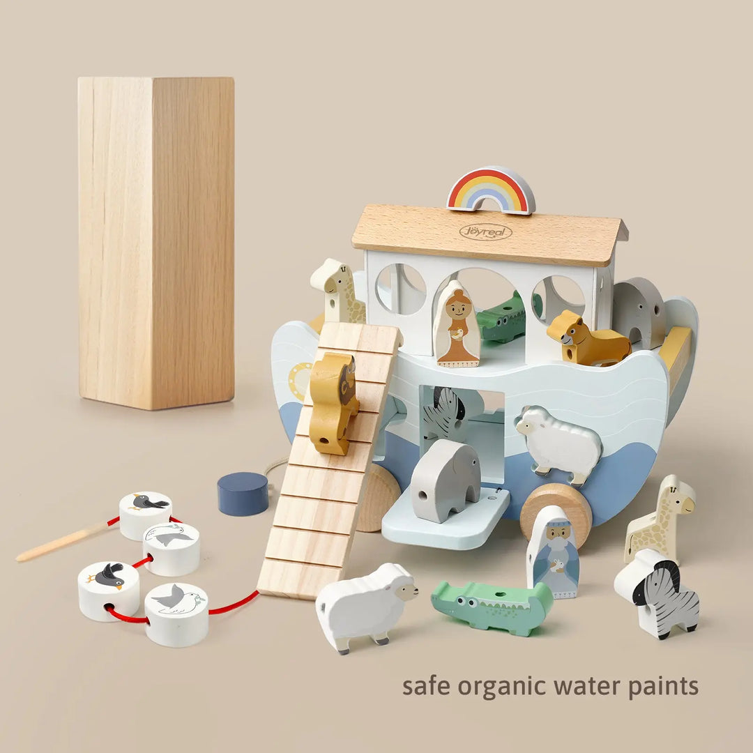 noah's ark with animals toy​