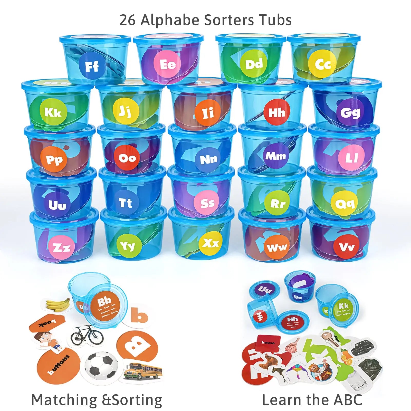 Alphabet Learning Flash Cards for Toddlers - Joyreal