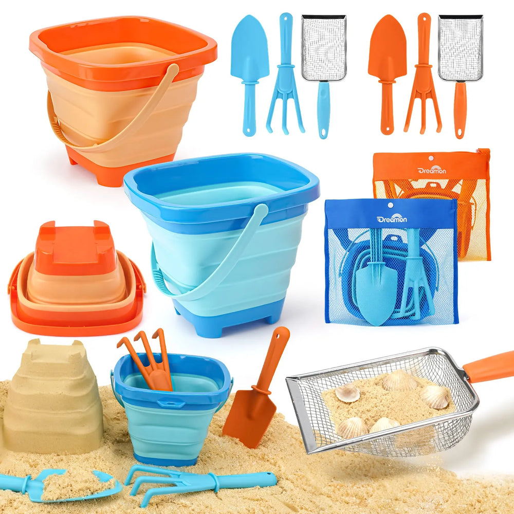 Portable Beachcombing Kit for Sand Sifting & Discovery 