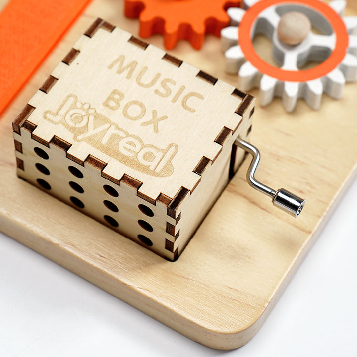 Joyreal Children's Busy Board | Sensory Learning Toy with 10+ Activities