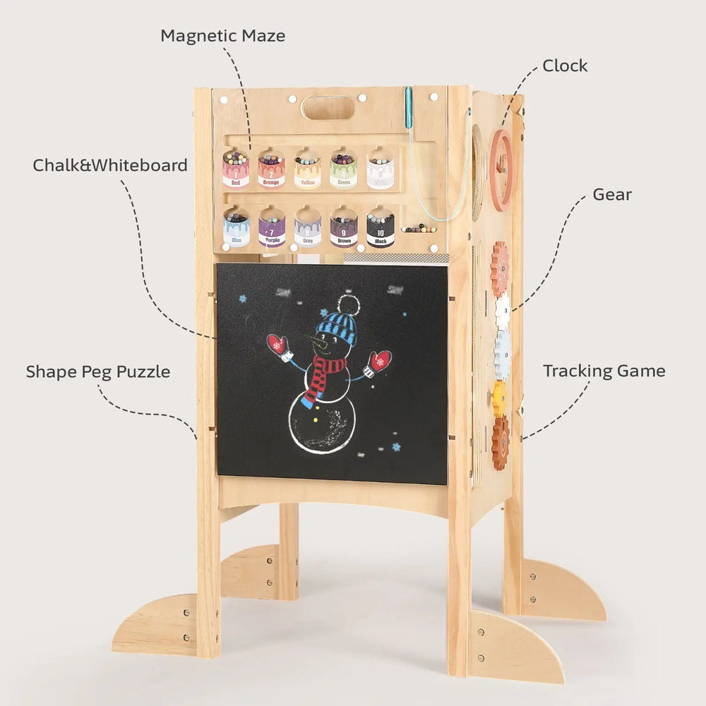 learning tower foldable