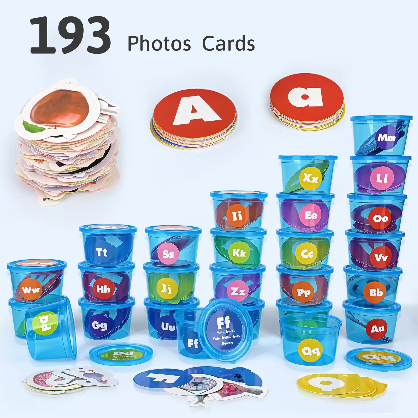 Alphabet Learning Flash Cards for Toddlers - Joyreal